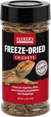 FLUKER'S Freeze-Dried Crickets Reptile Treats, 1.2-oz jar - Chewy.com