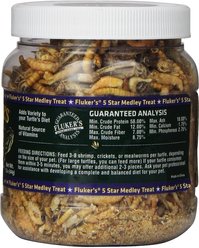 Fluker's 5 Star Medley Freeze-Dried Aquatic Turtle Treats, 1.5-oz jar slide 2 of 5