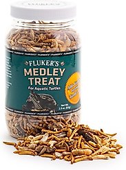 Fluker's 5 Star Medley Freeze-Dried Aquatic Turtle Treats, 2.9-oz jar, bundle of 2