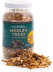 Fluker's 5 Star Medley Freeze-Dried Aquatic Turtle Treats, 2.9-oz jar