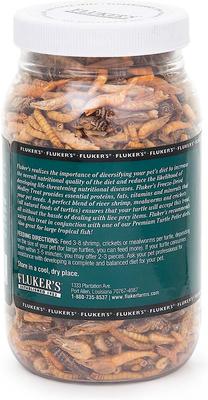 Show full view: Fluker's 5 Star Medley Freeze-Dried Aquatic Turtle Treats, 2.9-oz jar slide 3 of 5