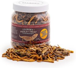 Fluker's 5 Star Medley Freeze-Dried Bearded Dragon Treats, 1.8-oz jar
