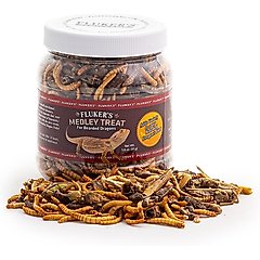 Fluker's 5 Star Medley Freeze-Dried Bearded Dragon Treats, 1.8-oz jar
