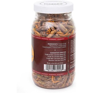 Fluker's 5 Star Medley Freeze-Dried Bearded Dragon Treats, 3.2-oz jar