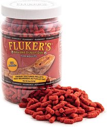 Fluker's Adult Bearded Dragon Diet Reptile Food, 8-oz jar