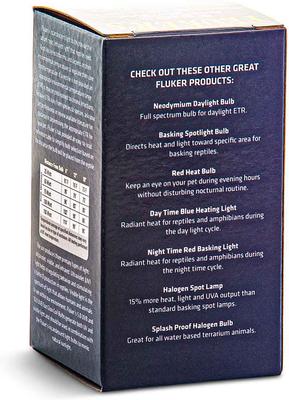 Show full view: Fluker's Black Nightlight Reptile Bulb, 25-watt slide 3 of 5