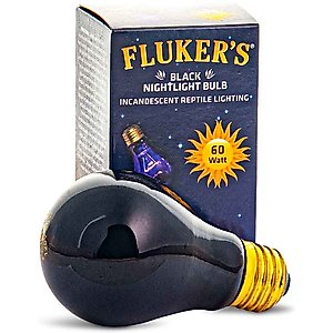 Fluker's Black Nightlight Reptile Bulb, 60-watt
