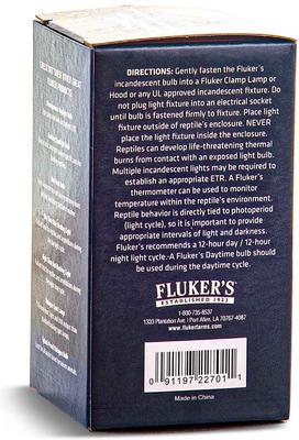 Show full view: Fluker's Black Nightlight Reptile Bulb, 60-watt slide 5 of 5