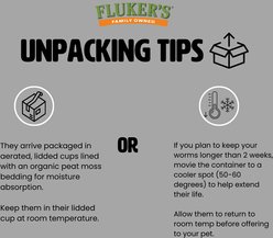 Fluker's Black Soldier Fly Larvae Reptile Food, Small, 100 count slide 2 of 8