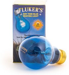 Fluker's Blue Daylight Incandescent Reptile Bulb, 25-watt