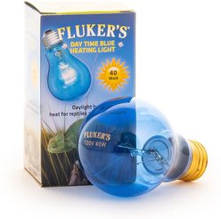 Fluker's Blue Daylight Incandescent Reptile Bulb, 40-watt