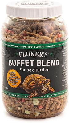 Show full view: Fluker's Box Turtle Buffet Blend Reptile Food, 6.5-oz bag slide 2 of 4