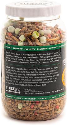 Show full view: Fluker's Box Turtle Buffet Blend Reptile Food, 6.5-oz bag slide 3 of 4