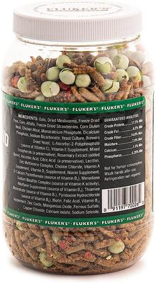 Show full view: Fluker's Box Turtle Buffet Blend Reptile Food, 6.5-oz bag slide 4 of 4