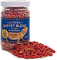 Fluker's Buffet Blend Adult Bearded Dragon Food, 7.5-oz jar