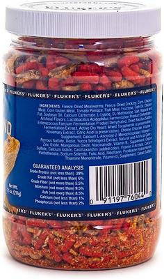 Show full view: Fluker's Buffet Blend Adult Bearded Dragon Food, 7.5-oz jar slide 4 of 5