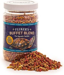 Fluker's Buffet Blend Aquatic Turtle Food, 12-oz jar