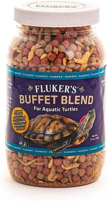Show full view: Fluker's Buffet Blend Aquatic Turtle Food, 7.5-oz jar slide 2 of 5