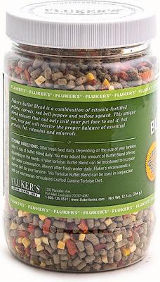 Show full view: Fluker's Buffet Blend Tortoise Food, 12.5-oz slide 3 of 4