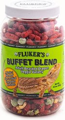 Fluker's Buffet Blend Veggie Variety Adult Bearded Dragon Food, 7-oz jar slide 2 of 4