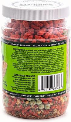Show full view: Fluker's Buffet Blend Veggie Variety Adult Bearded Dragon Food, 7-oz jar slide 4 of 5
