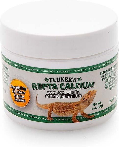 Picture of FLUKER'S Calcium with Vitamin D3 Indoor Reptile Supplement, 2-oz jar ...