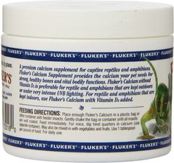 Fluker's Calcium without Vitamin D3 Outdoor Reptile Supplement, 4-oz jar slide 2 of 4