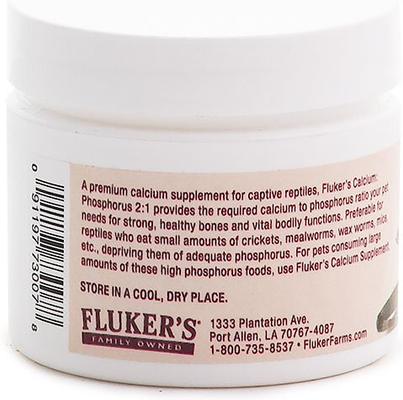 Show full view: Fluker's Calcium:Phosphorus 2:1 Reptile Supplement, 2-oz jar slide 3 of 4