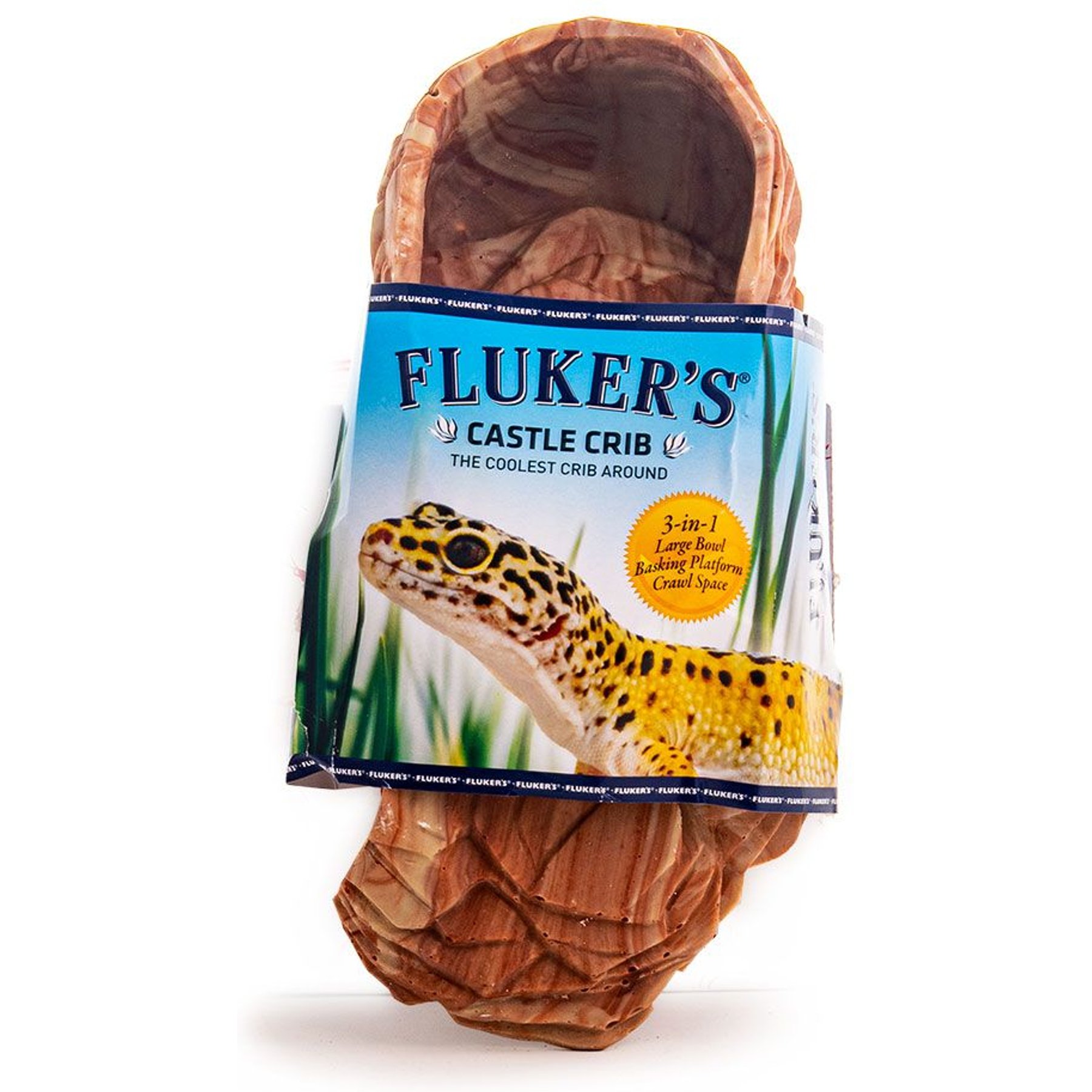 Fluker's Castle Crib Reptile Hideout, Large