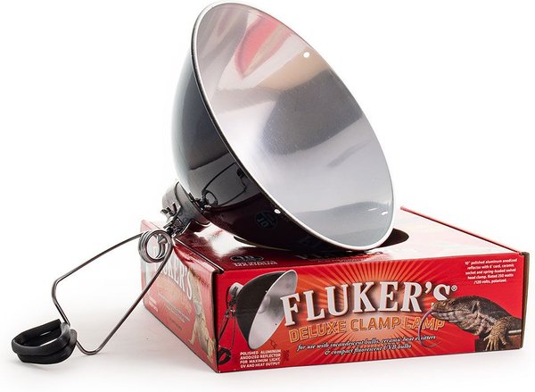 Fluker's 10-in Reptile Clamp Lamp & Switch