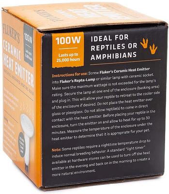 Show full view: Fluker's Ceramic Reptile Heat Emitter, 100-watt slide 5 of 7