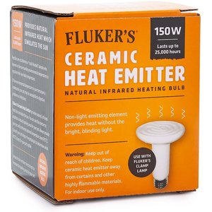 Fluker's Ceramic Reptile Heat Emitter, 150-watt