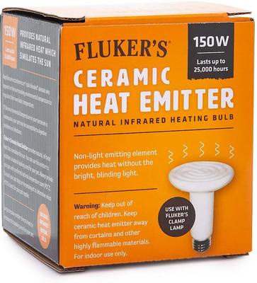 Show full view: Fluker's Ceramic Reptile Heat Emitter, 150-watt slide 4 of 7