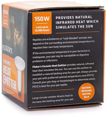 Show full view: Fluker's Ceramic Reptile Heat Emitter, 150-watt slide 5 of 7