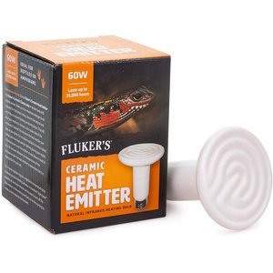 Fluker's Ceramic Reptile Heat Emitter, 60-watt