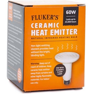 Fluker's Ceramic Reptile Heat Emitter, 60-watt