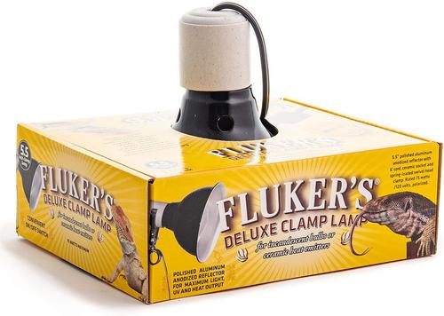 Show full view: Fluker's Clamp Lamp with Dimmer, 5.5-in slide 2 of 6