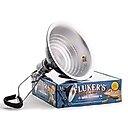Fluker's Clamp Lamp with Dimmer, 8.5-in