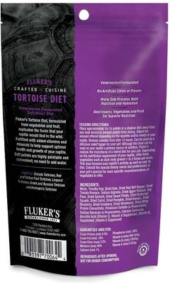 Show full view: Fluker's Crafted Cuisine Tortoise Food, 6.75-oz bag slide 2 of 2