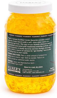 Show full view: Fluker's Cricket Quencher Calcium Fortified Reptile Supplement, 16-oz jar slide 2 of 5