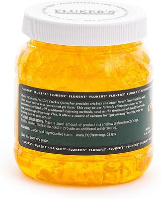 Show full view: Fluker's Cricket Quencher Calcium Fortified Reptile Supplement, 8-oz jar slide 2 of 5