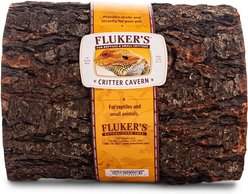 Fluker's Critter Cavern Half Log Reptile Hideout, X-Large