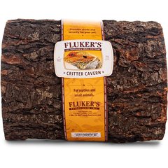 Fluker's Critter Cavern Half Log Reptile Hideout, X-Large