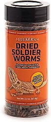 Fluker's Dried Soldierworms Reptile Food, 2.2-oz bag slide 2 of 4