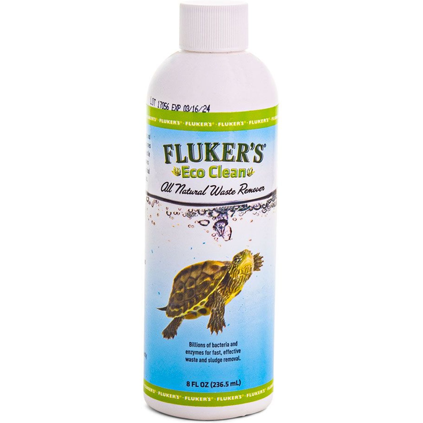 Fluker's Eco Clean Natural Waste Remover, 8-fl oz bottle