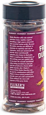 Show full view: Fluker's Freeze-Dried Dubia Roaches Reptile Food, 1.3-oz bag slide 3 of 5