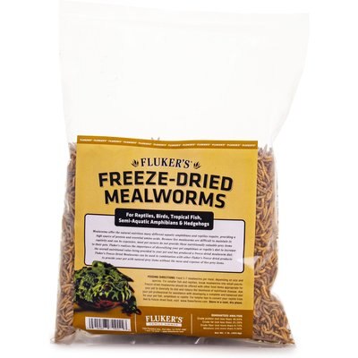 Fluker's Fluker's Freeze-Dried Mealworm Treats, 1-lb bag