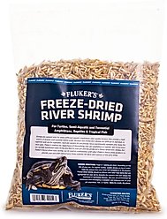Fluker's Freeze-Dried River Shrimp Reptile Treats, 1-lb jar