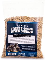 Fluker's Freeze-Dried River Shrimp Reptile Treats, 1-lb bag
