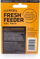 Fluker's Fresh Feeder Vac Pack Grasshoppers Reptile Food, 0.7-oz bag slide 2 of 2